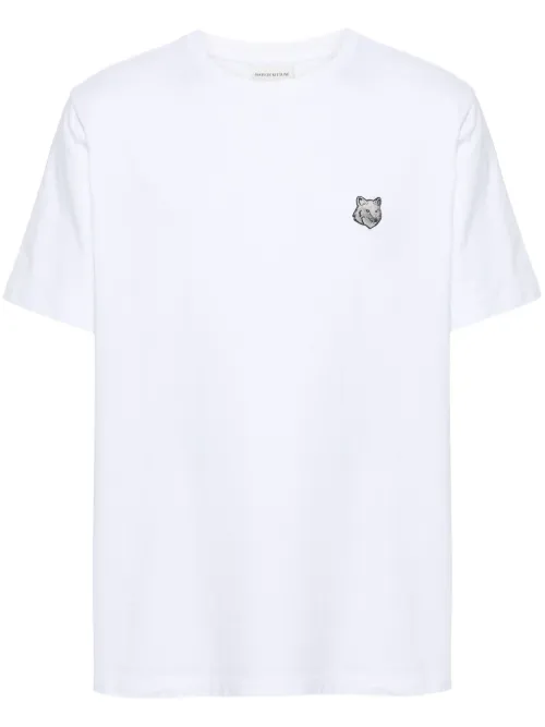 T-shirt en coton à motif Fox - Maison Kitsuné - Modalova