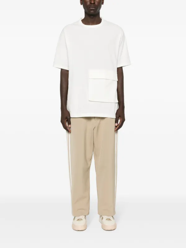 【限定販売】 Y-3 スリーストライプス トラックパンツ | ニュートラル | FARFETCH JP パンツ