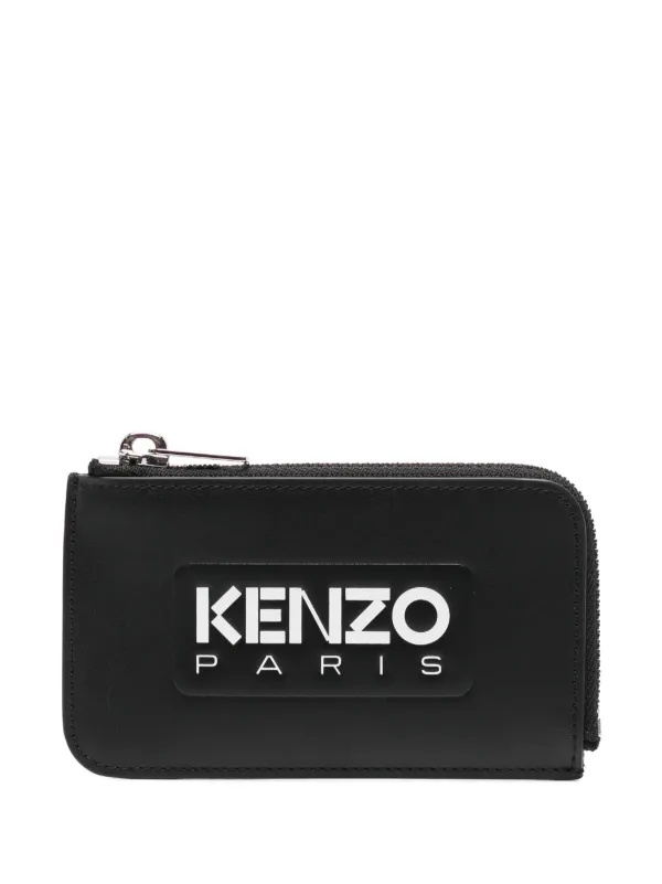 Kenzo Tarjetero Con Logo Estampado Farfetch