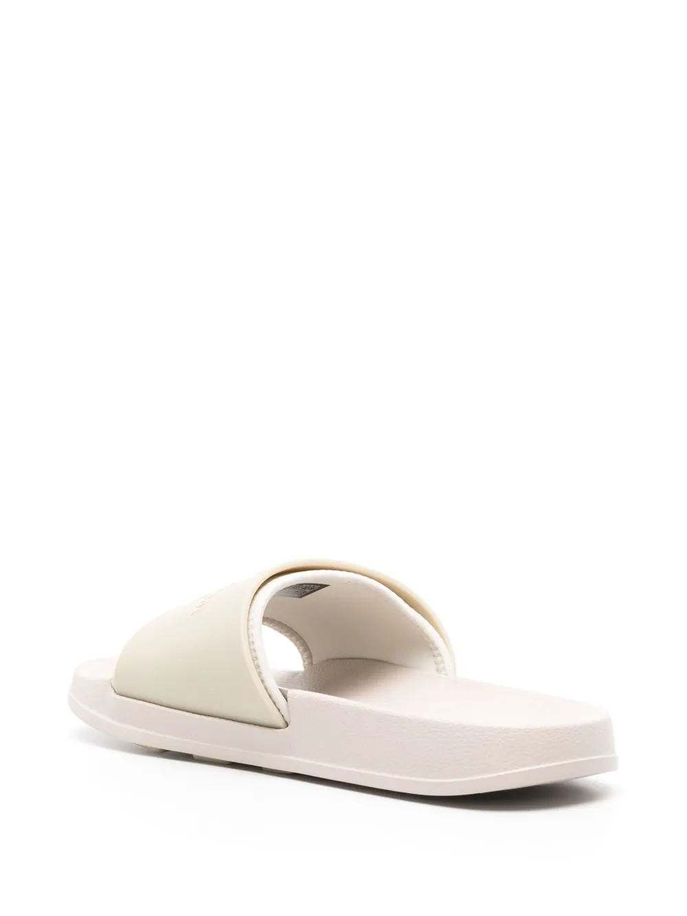 Calvin Klein Jeans logo-embossed layered slides Green