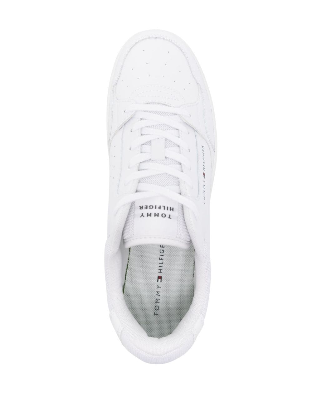 TOMMY HILFIGER BASKET LEATHER SNEAKERS 