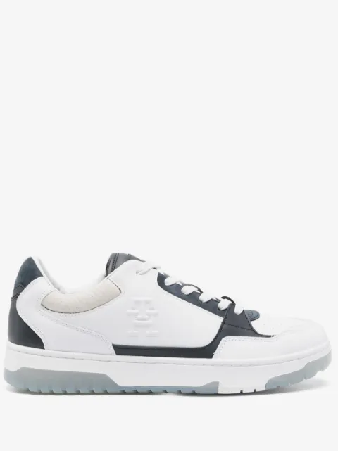 Tommy Hilfiger TH-embossed leather sneakers