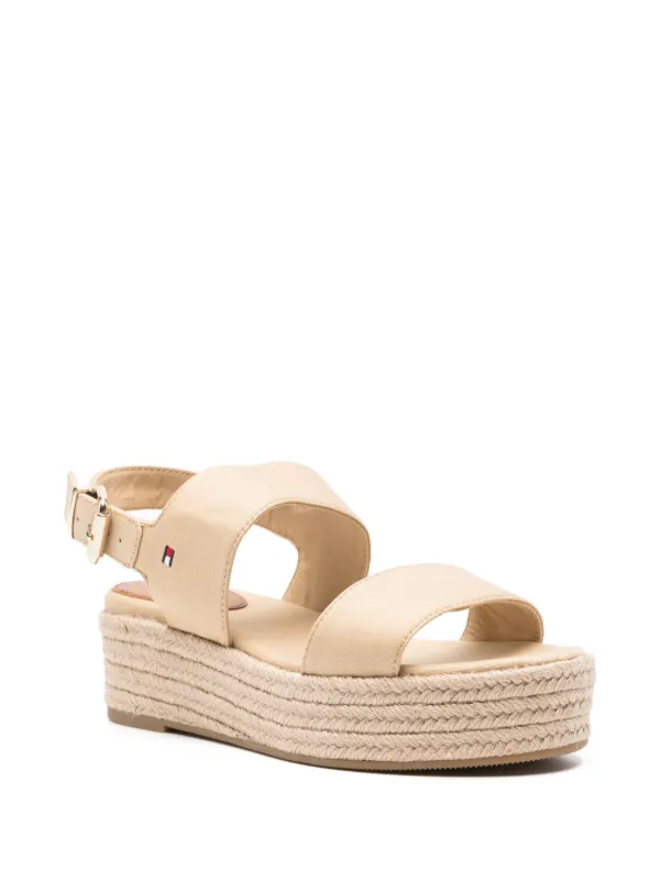 Tommy Hilfiger 48mm braided-wedge Sandals Neutrals FARFETCH PH