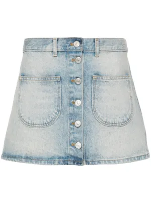 Acne Studios デニム ミニスカート | ブルー | FARFETCH JP