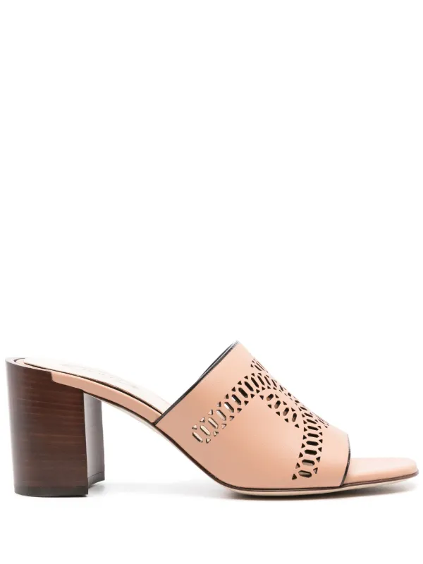 Tod's 75mm Kate Sandals in Pink