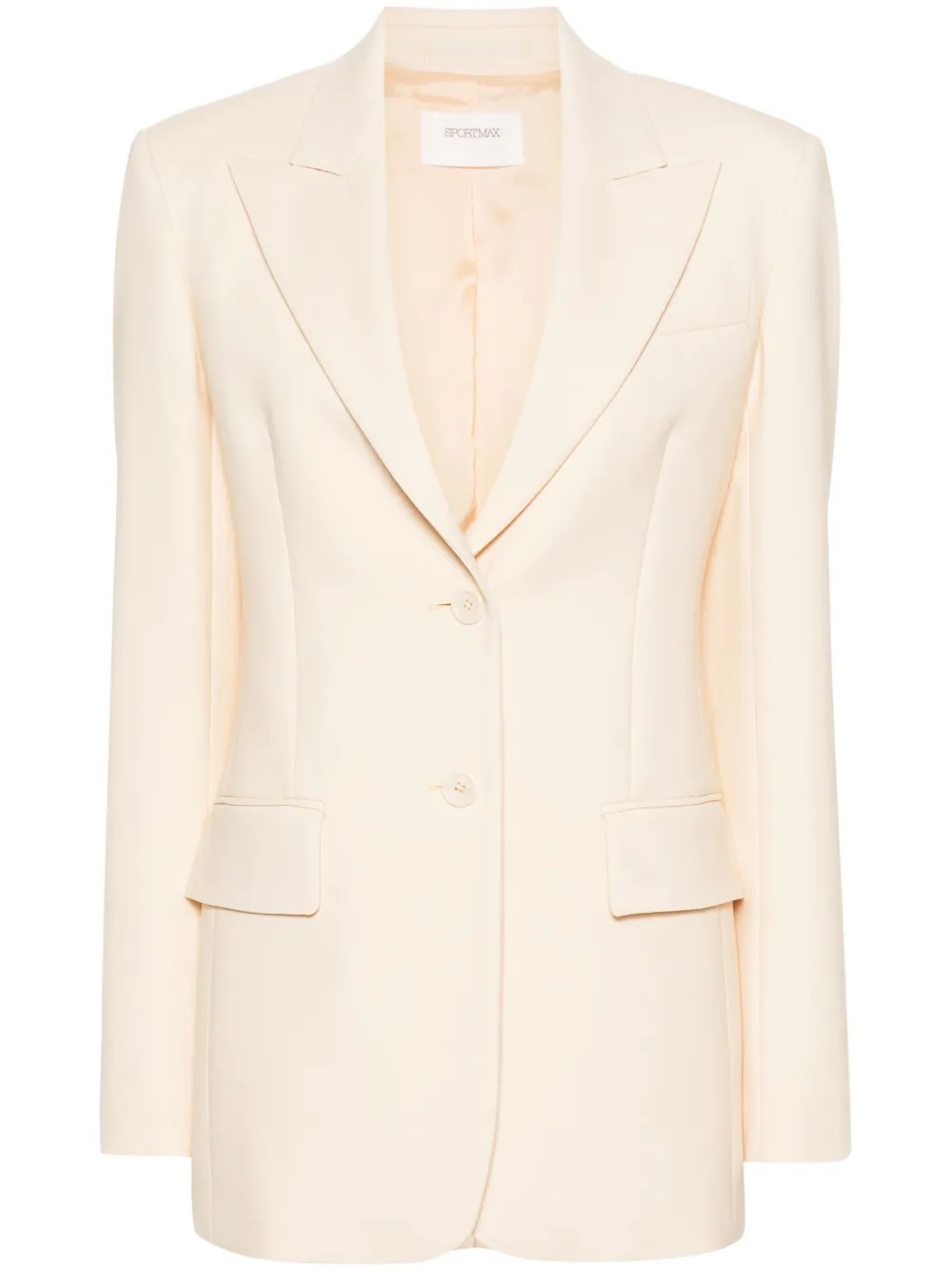 single-breasted blazer