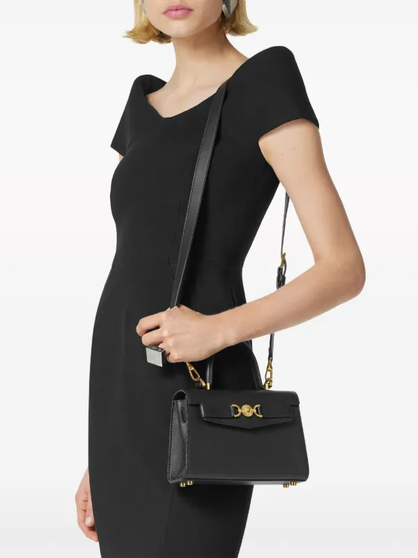 Versace Borsa Tote Medusa '95 Piccola | Nero | FARFETCH IT