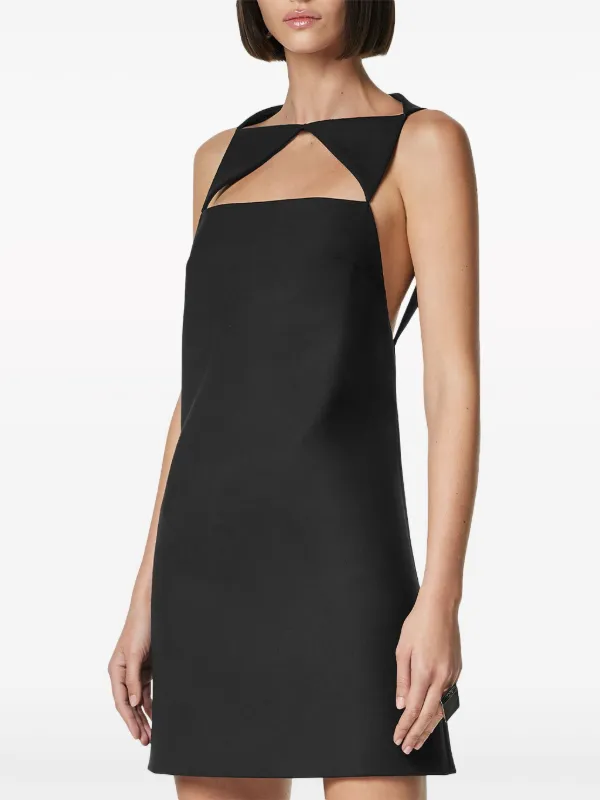 Versace cut-out Sleeveless Minidress | Black | FARFETCH