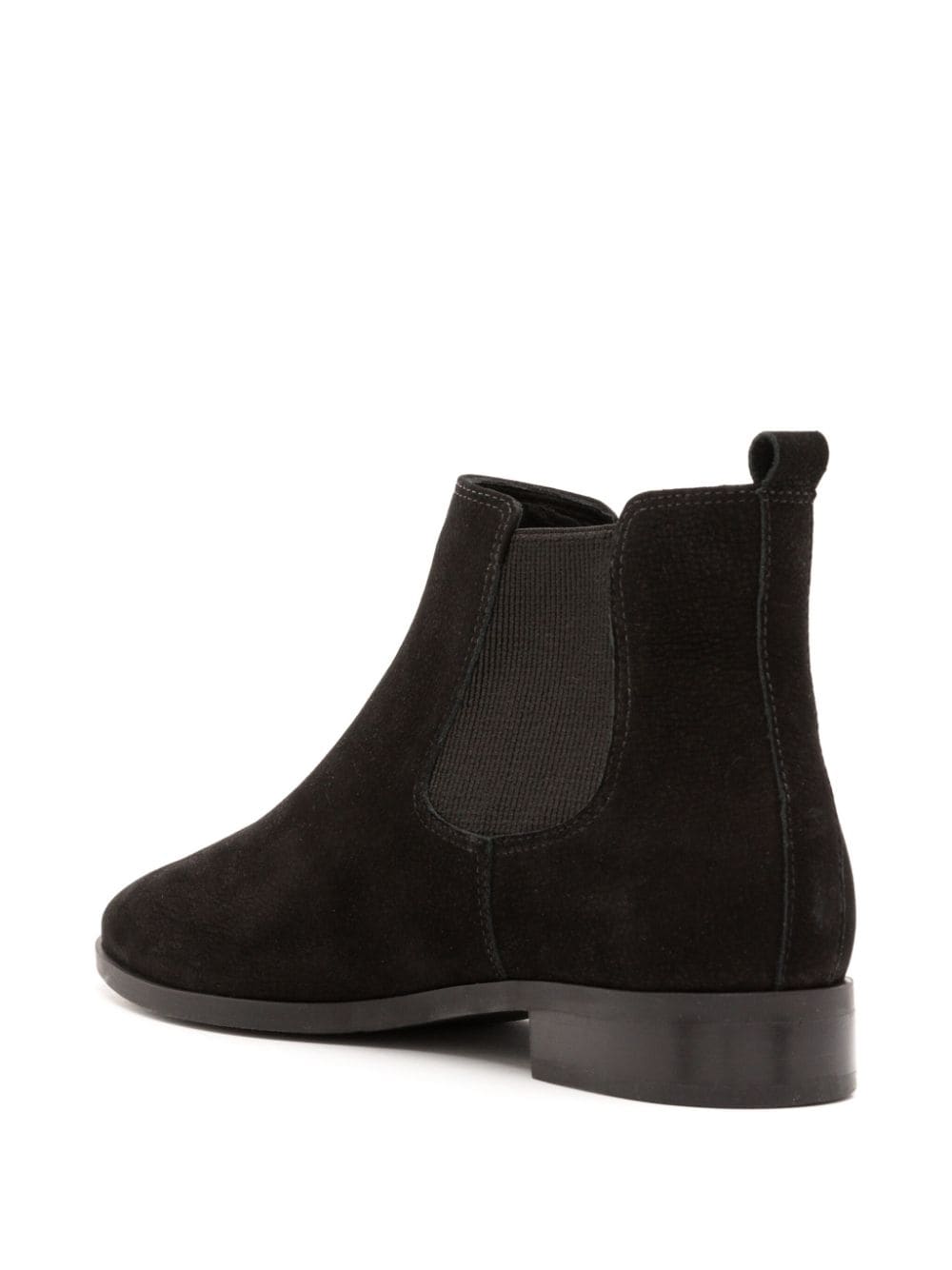 Shop Sarah Chofakian Ankle Leather Boots In Black