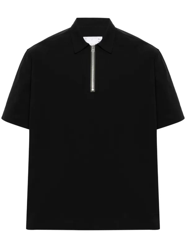 Zip up clearance polo shirt