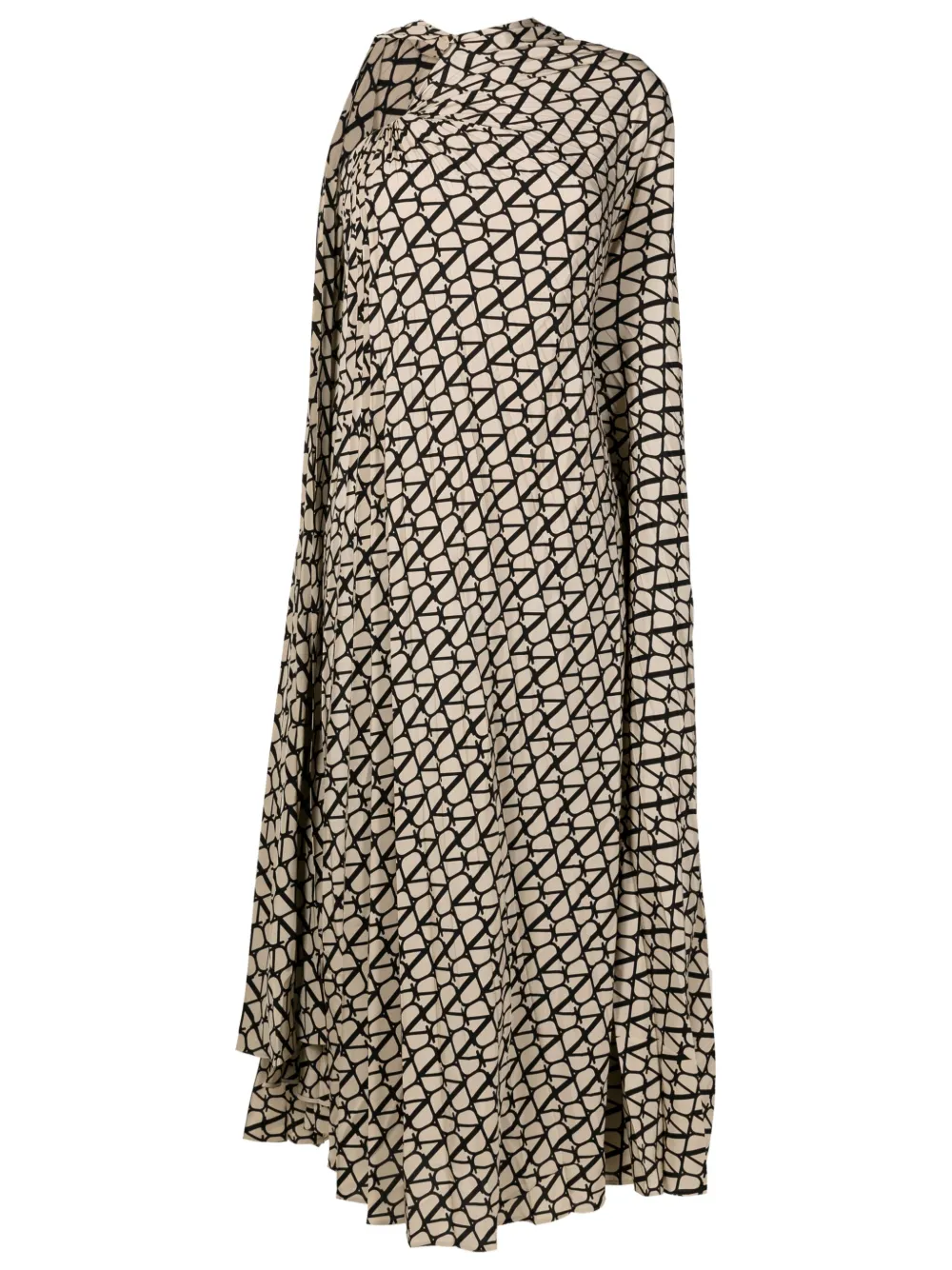 Valentino Garavani Zijden mini-jurk Beige