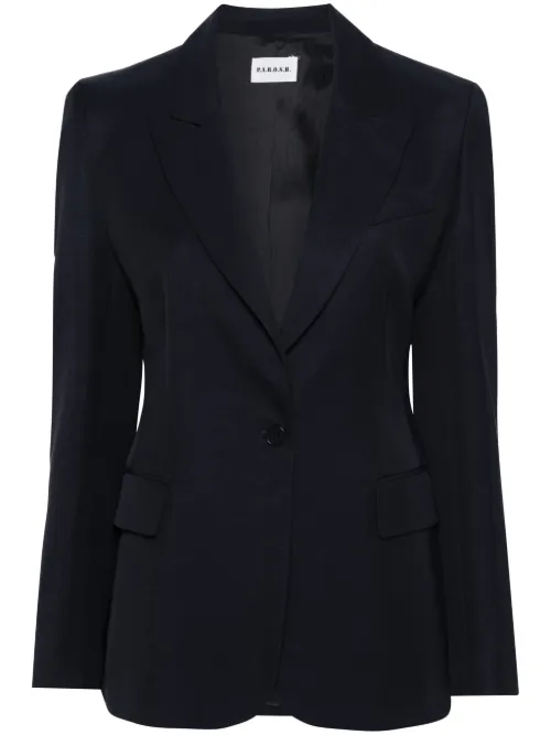 Blazer à simple boutonnage - P.A.R.O.S.H. - Modalova