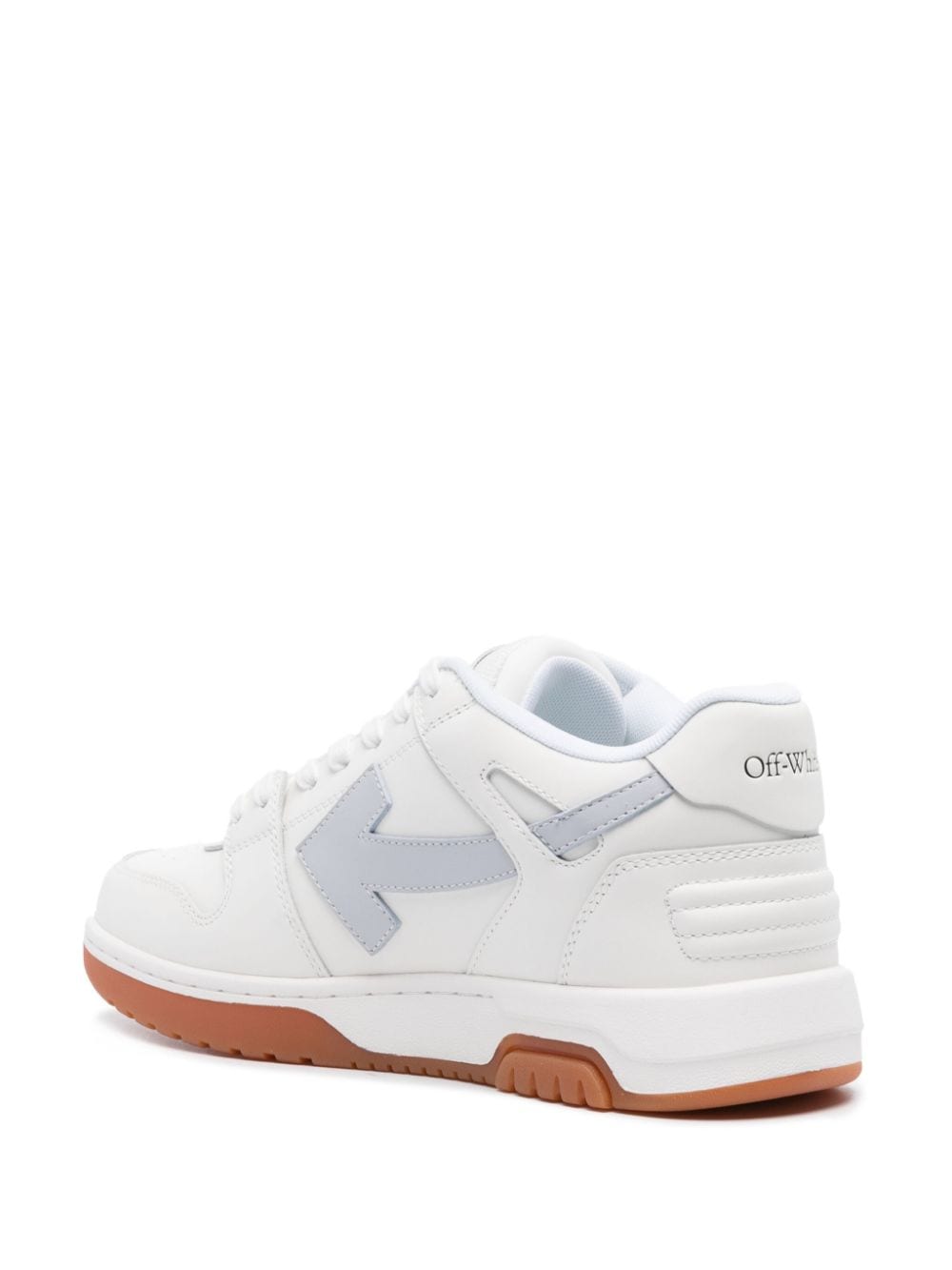 Shop Off-white Out Of Office Leather Sneakers In 白色