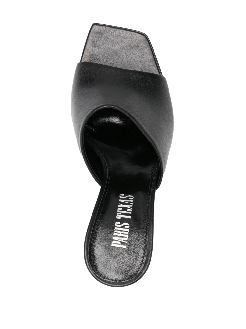 Shop Paris Texas 95mm Leather Mules In Black