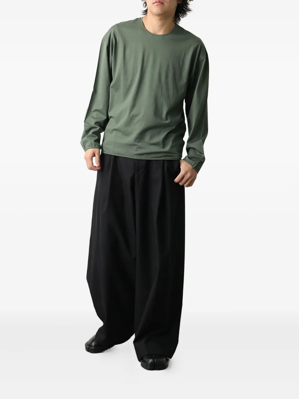 LEMAIRE long-sleeve T-shirt - Groen