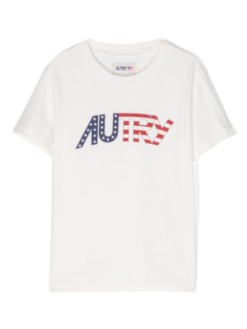 Autry Kids logo-print cotton T-shirt