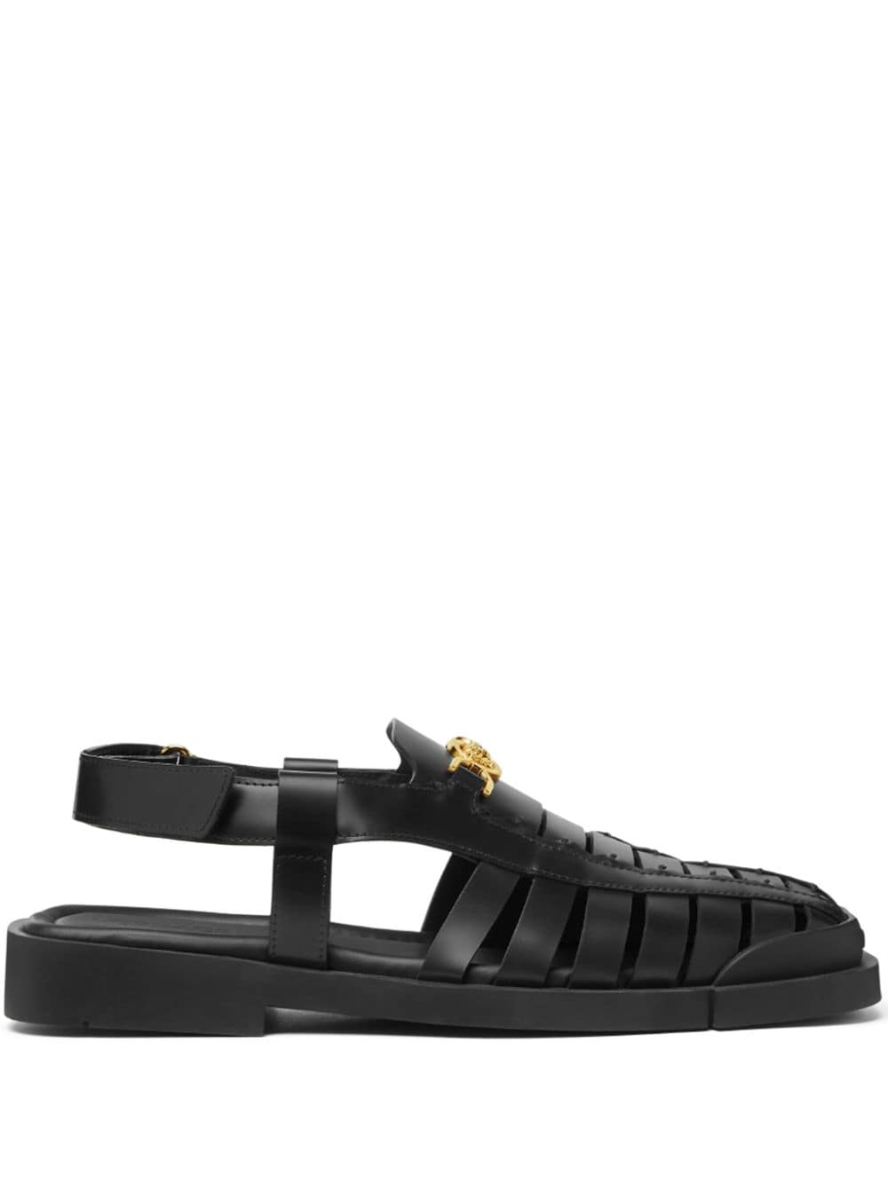 Image 1 of Versace Medusa '95 caged leather sandals