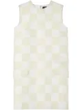 Versace checkerboard-print minidress - Neutrals