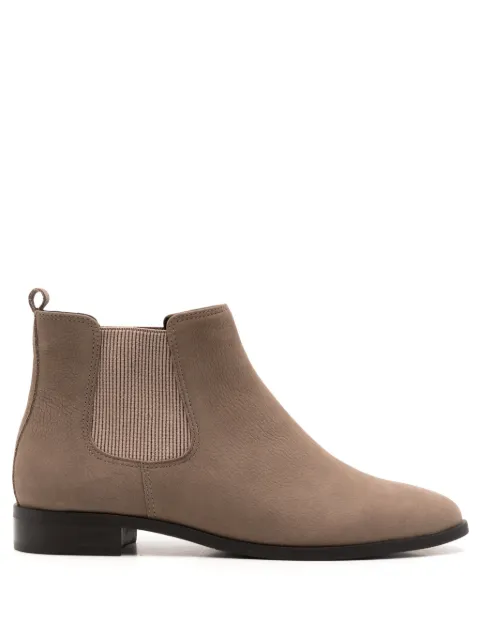 Sarah Chofakian ankle leather boots
