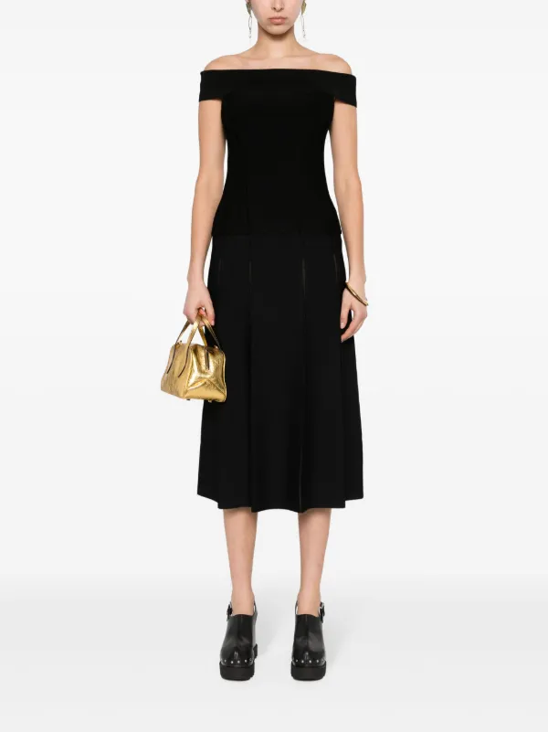 ZIMMERMANN Matchmaker オフショルダートップ | ブラック | FARFETCH JP