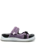 Premiata chunky suede sandals - Purple