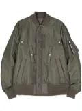 sacai padded bomber jacket - Green