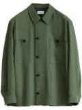 LEMAIRE military-inspired shirt jacket - Green