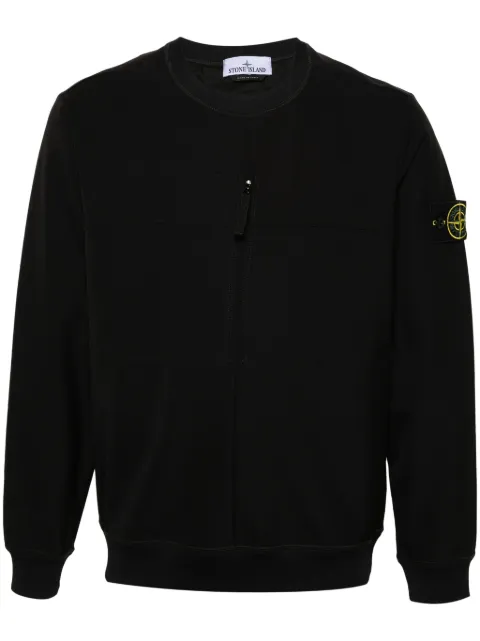 Stone Island sudadera con motivo Compass