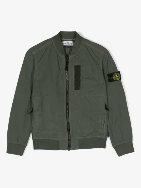 Stone Island Junior Compass lightweight bomber jacket
