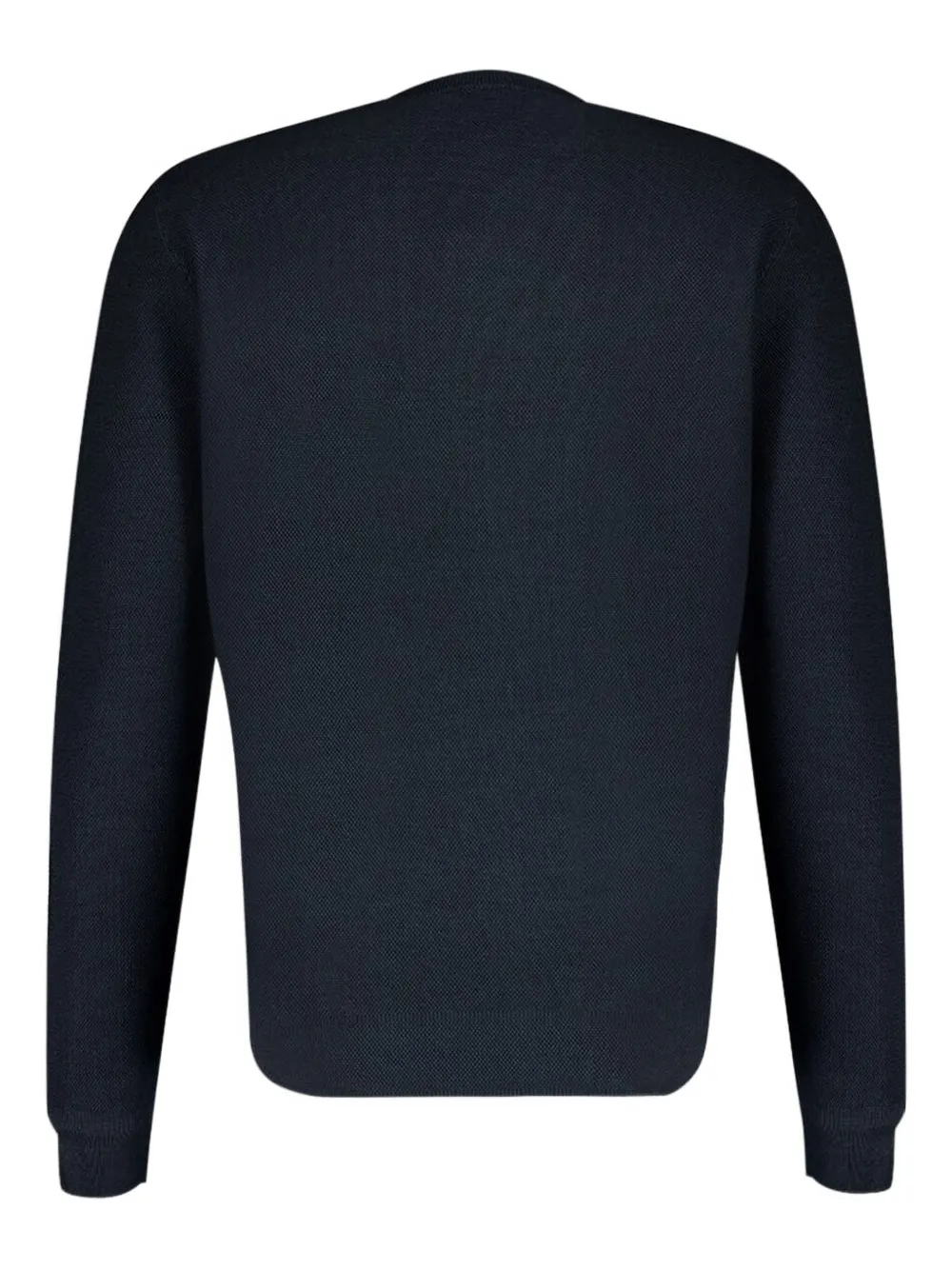 Boglioli Wollen trui met ronde hals Blauw