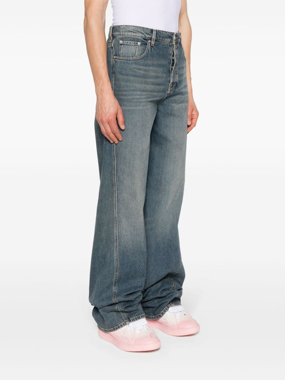 Lanvin Straight jeans Blauw