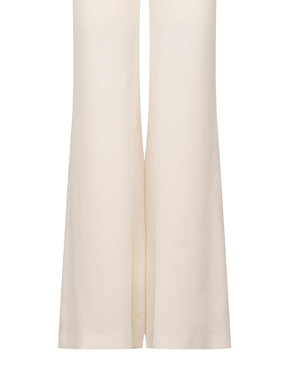 Shop Silvia Tcherassi Palermo Wide-leg Trousers In White