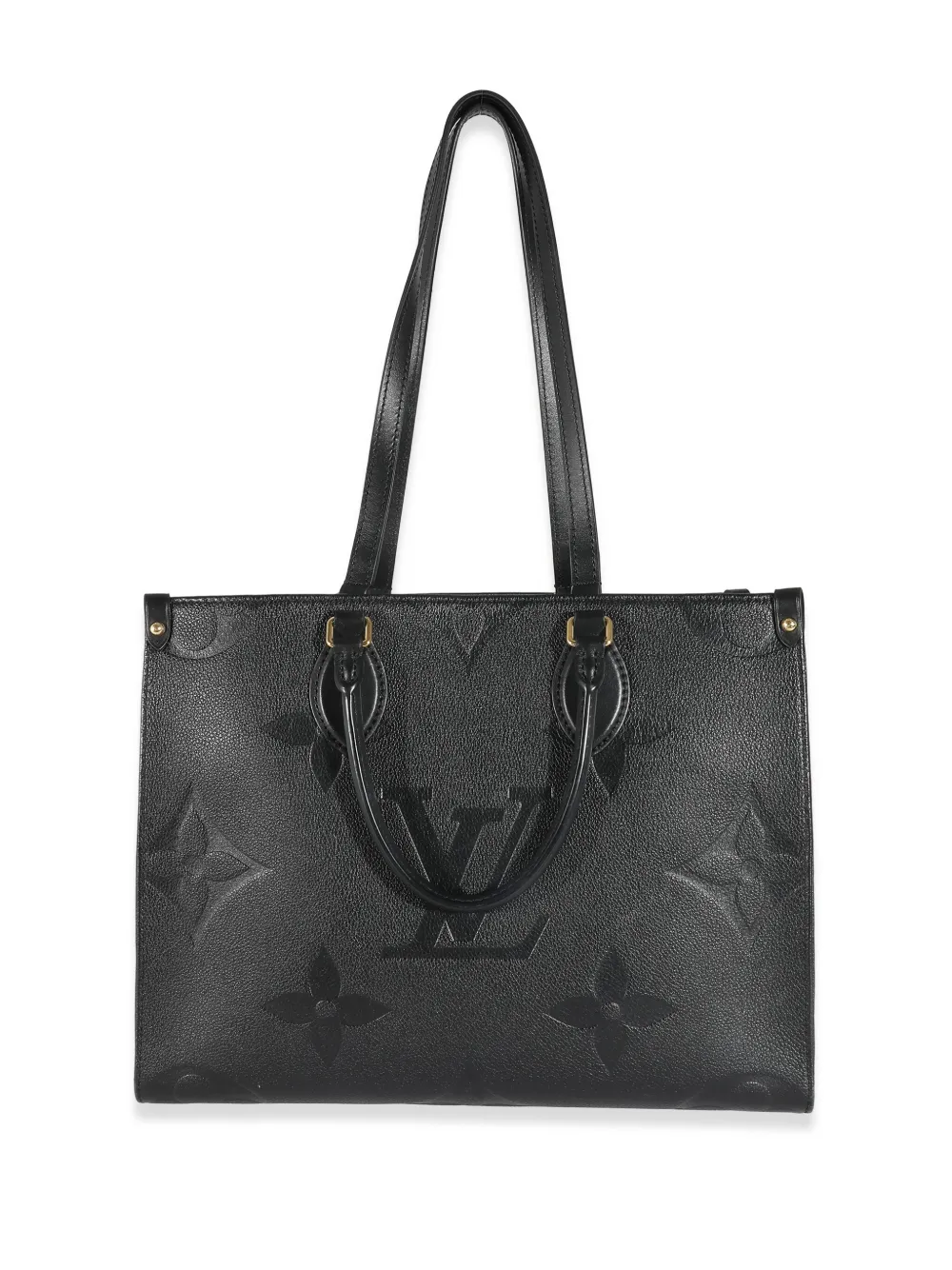 Louis Vuitton Pre Owned 2021 2022 OnTheGo MM Tote Bag Black FARFETCH IE