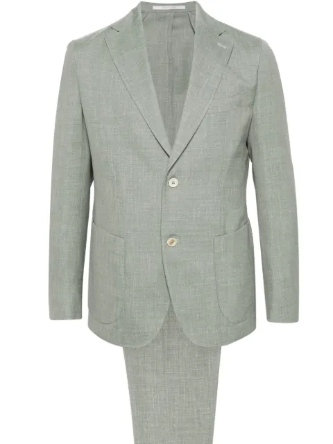 Eleventy single-breasted wool-blend suit