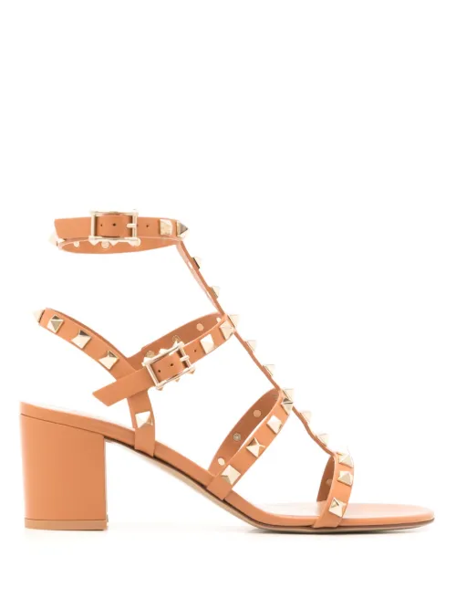 Sandales Rockstud 60 mm en cuir - Valentino Garavani - Modalova