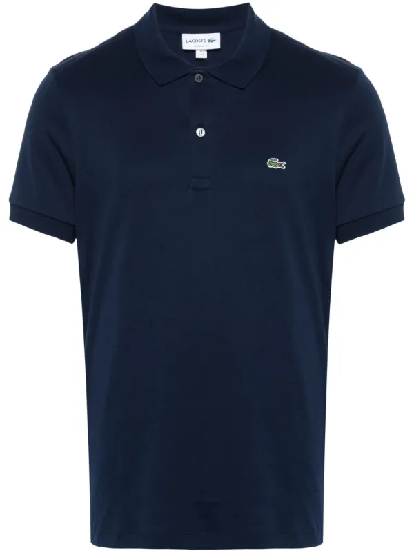 Lacoste Playera Tipo Polo Con Parche Del Logo Azul FARFETCH EC