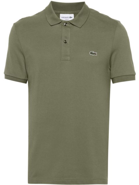 Lacoste logo-patch polo shirt Men