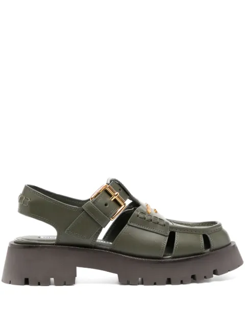 Alexander Wang Carter caged leather sandals Women