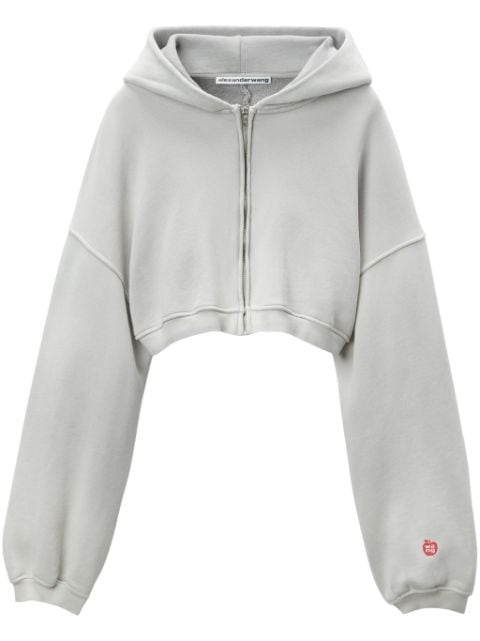 Alexander Wang cotton zip-up hoodie