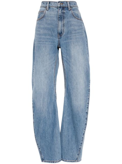 Alexander Wang twisted straight-leg jeans Women