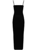 Alexander Wang ribbed midi dress - Black