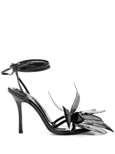 Alexander Wang Leonie 105mm floral-applique sandals Women