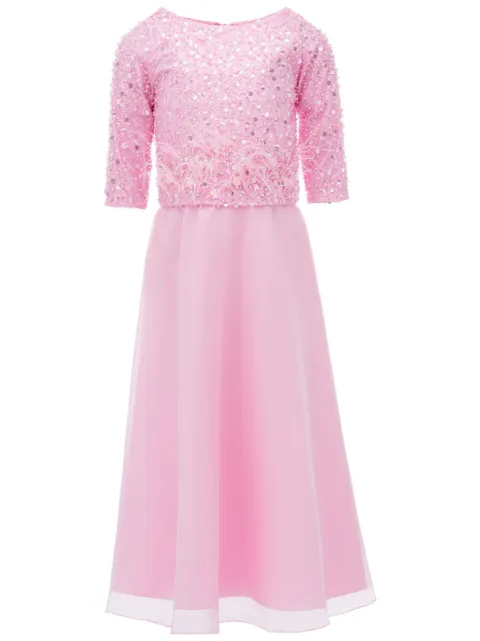 Tulleen sequin-embellished dress