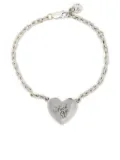 Stolen Girlfriends Club Warm Welcome heart-charm bracelet - Silver