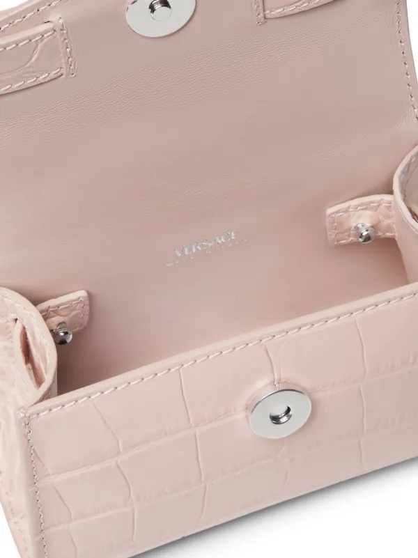 Versace Medusa'95 Leather Mini Bag | Pink | FARFETCH