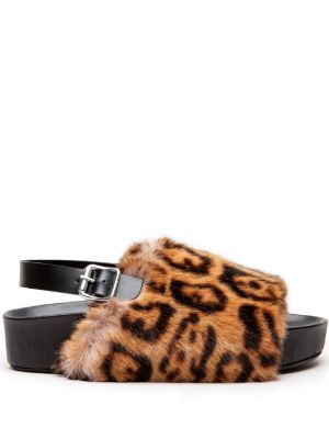 Leopard print best sale miller sandal