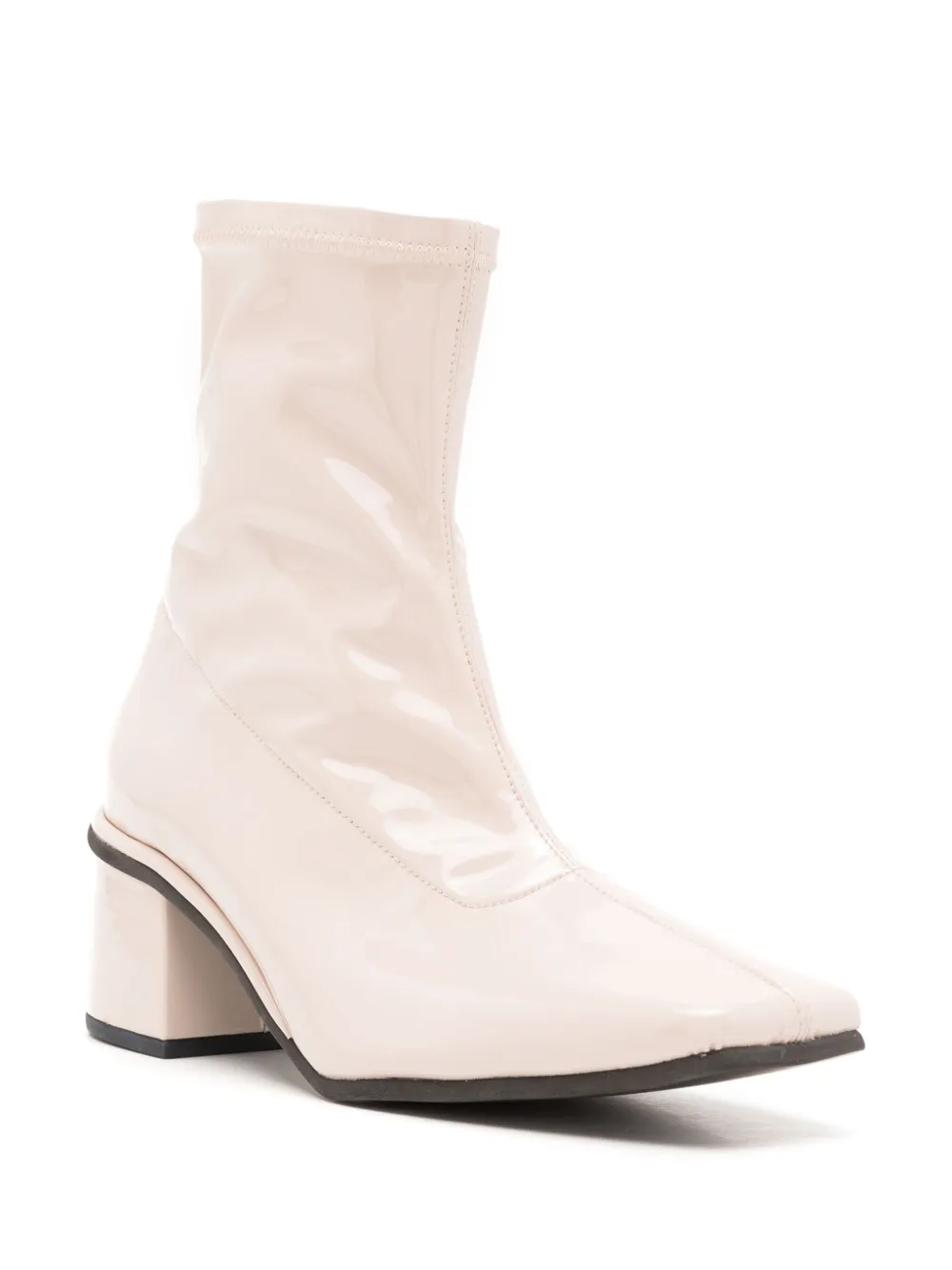Sarah Chofakian Martine 50mm leather boots | Ankle Boots | Image 2