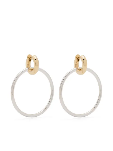 Spinelli Kilcollin 18kt yellow gold and sterling silver Casseus SG earrings