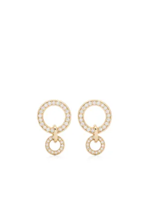 Spinelli Kilcollin SPINELLI ARA SILV EM DIA YG ANULTS フープピアス