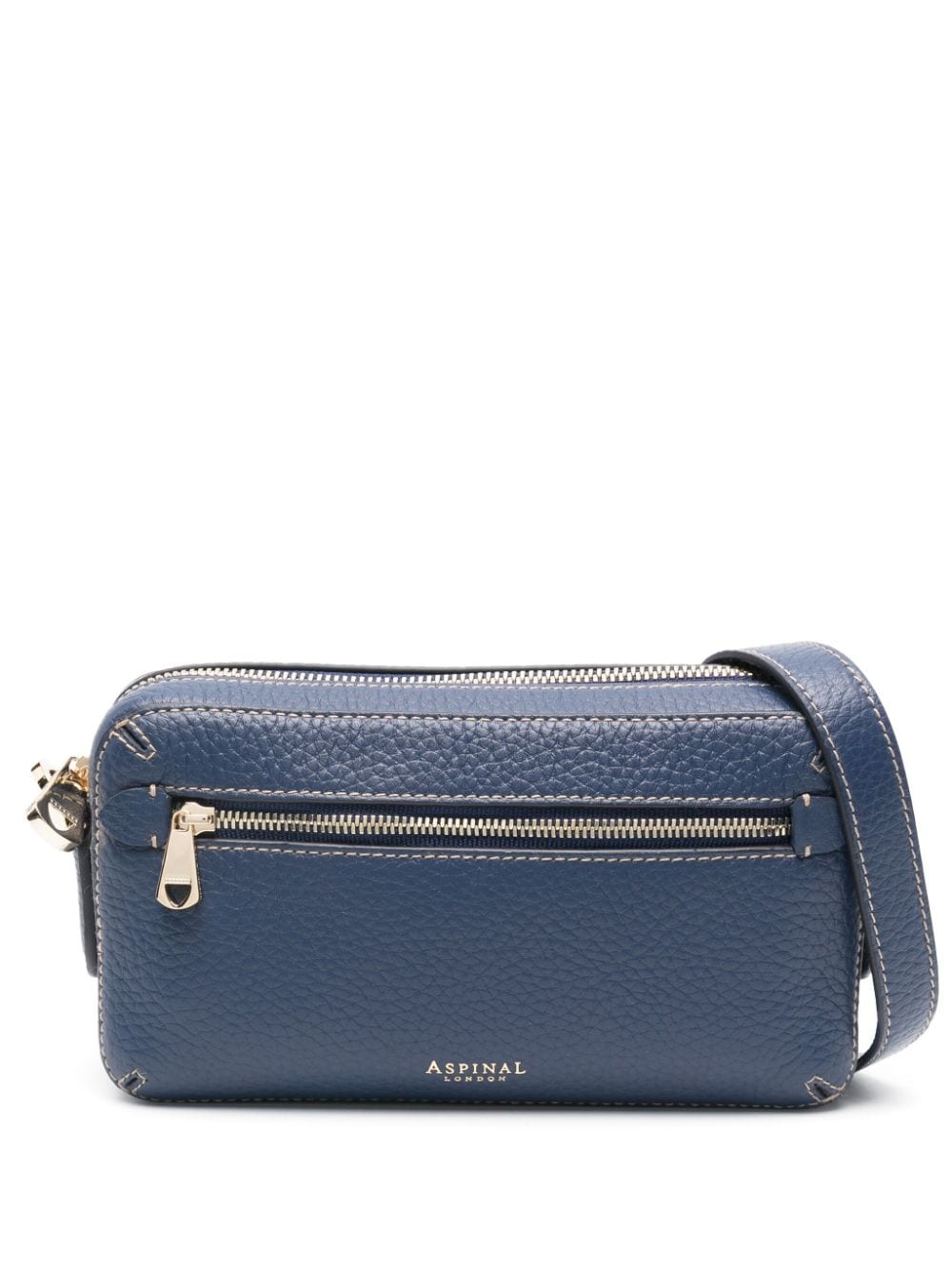 Aspinal Of London Slim Camera 斜挎包 In Blue